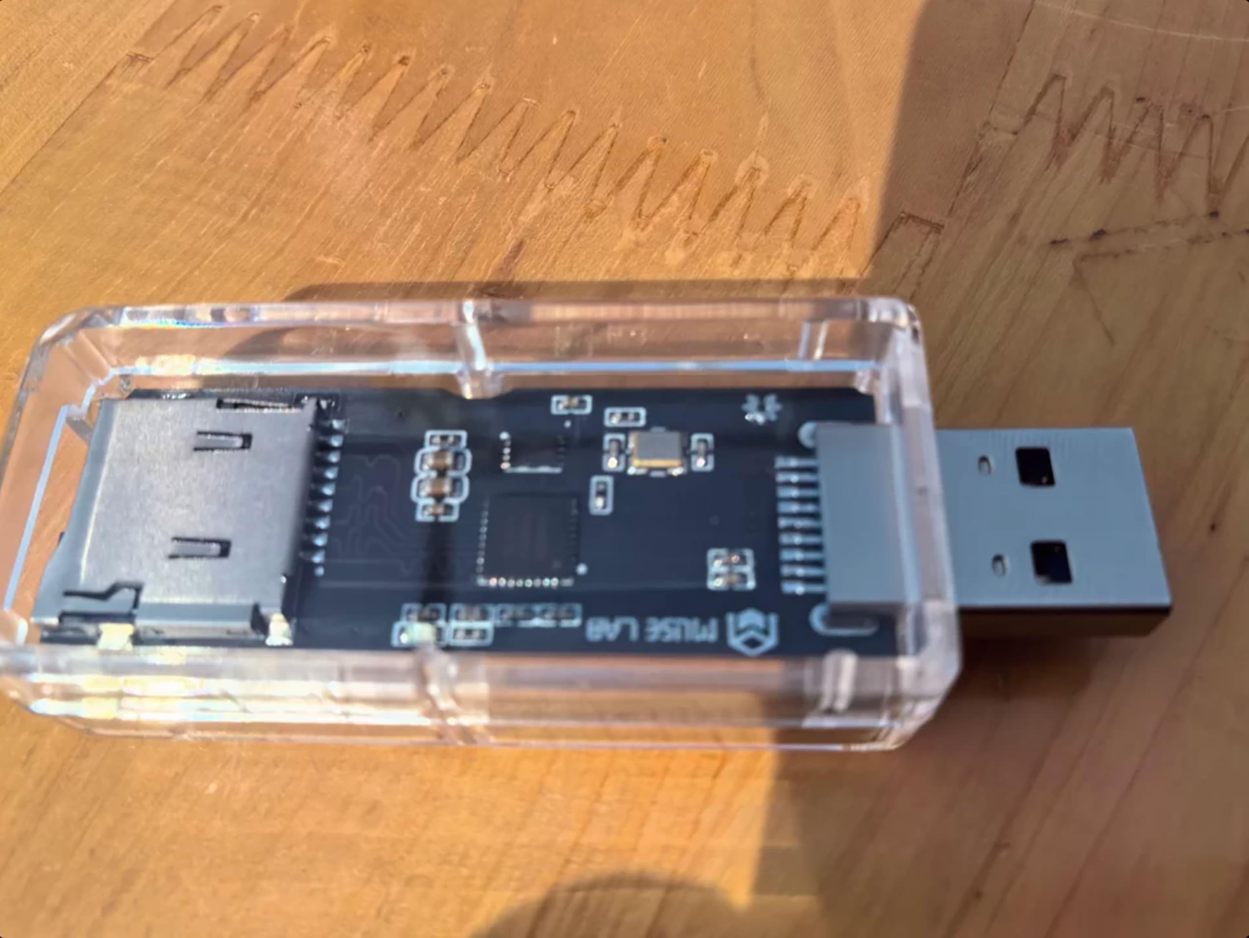 Lettore di schede SD USB 3.0 GL3224, hardware open source, velocità di trasferimento fino a 100 MB/s, con interruttore di protezione da scrittura (5)