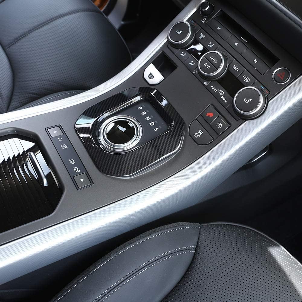 Autobro for Land Rover Range Rover Evoque 2012-2019 Gear Shift Frame Cover Trim Accessories Carbon Black