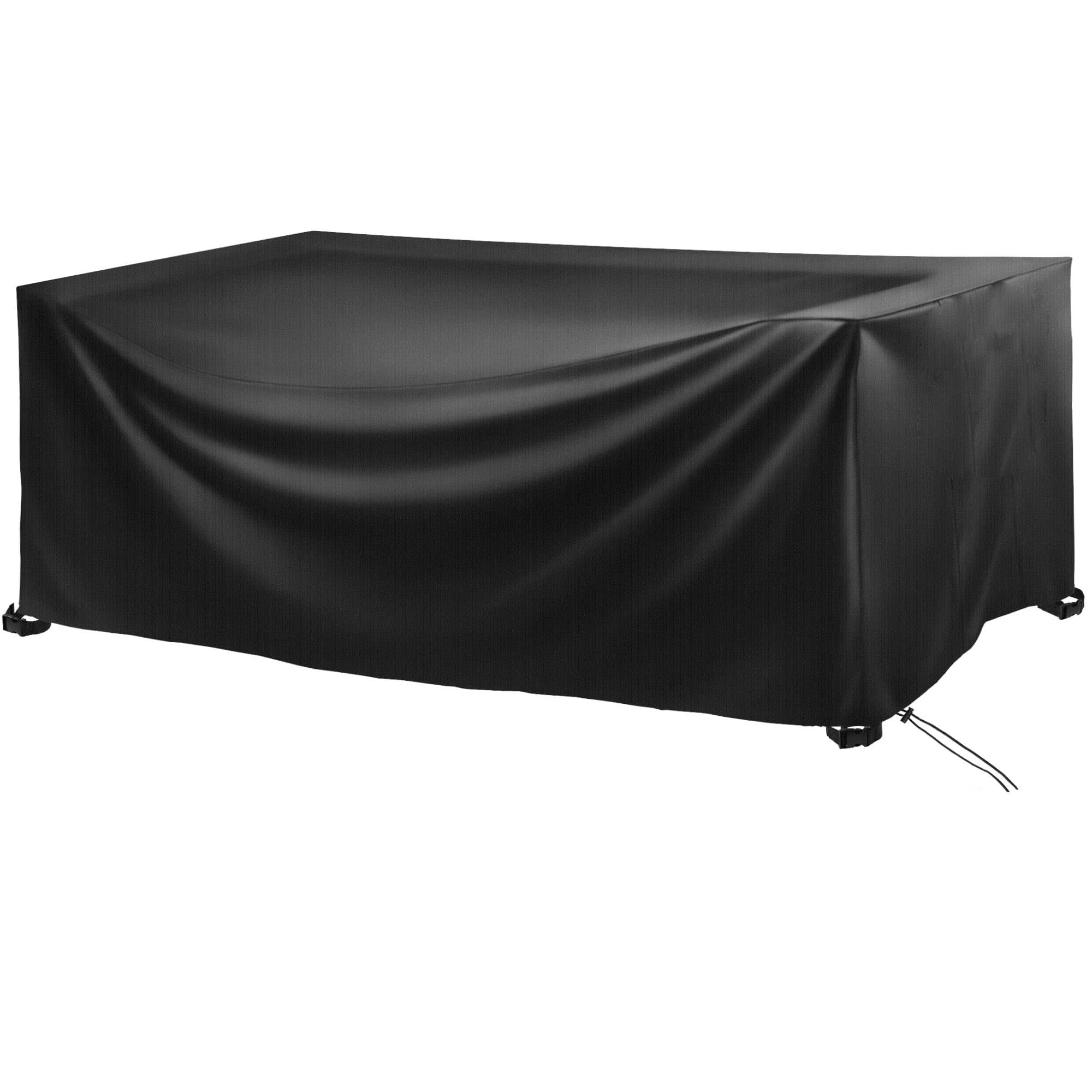 420D Oxford Waterpof pokrowiec na meble ogrodowe 250 x 230 x 105 cm UV Ptection kwadratowy/prostokątny pokrowiec na meble ogrodowe na zewnątrz