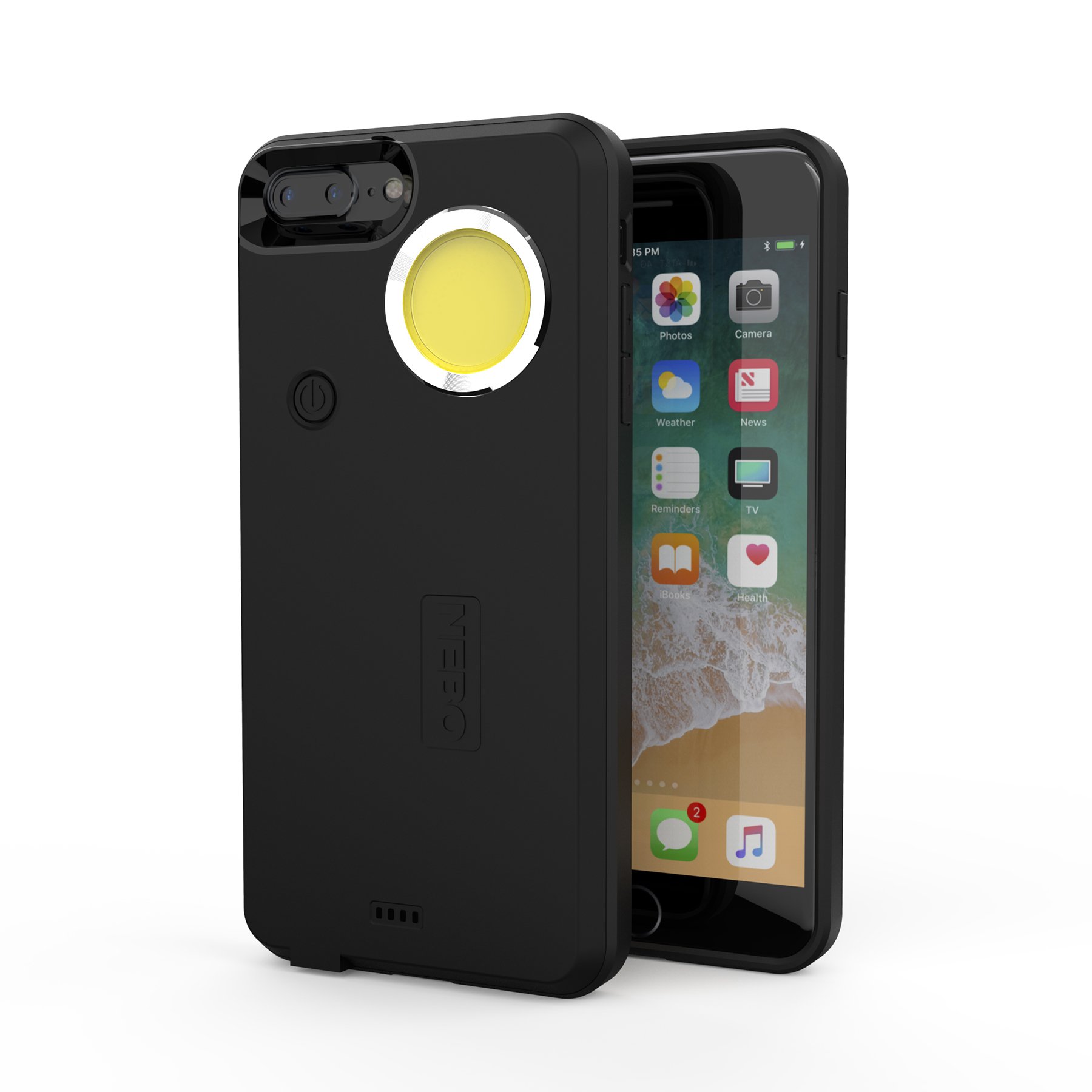 NEBO 6648 CaseBrite Phone Case With Flashlight, Black (iPhone 7/8 Plus): Buy Online at Best Price in UAE