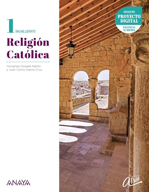 Portada de Religión Católica 1º Bachillerato