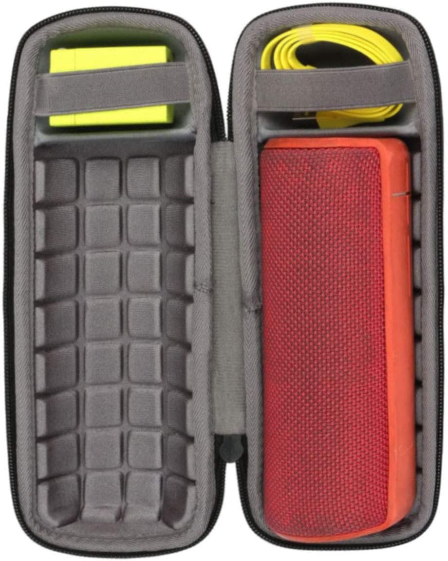 co2CREA Hard Travel Case for Ultimate Ears UE BOOM 2 Wireless Bluetooth Speaker, fits Charger and USB Cable (Case only)