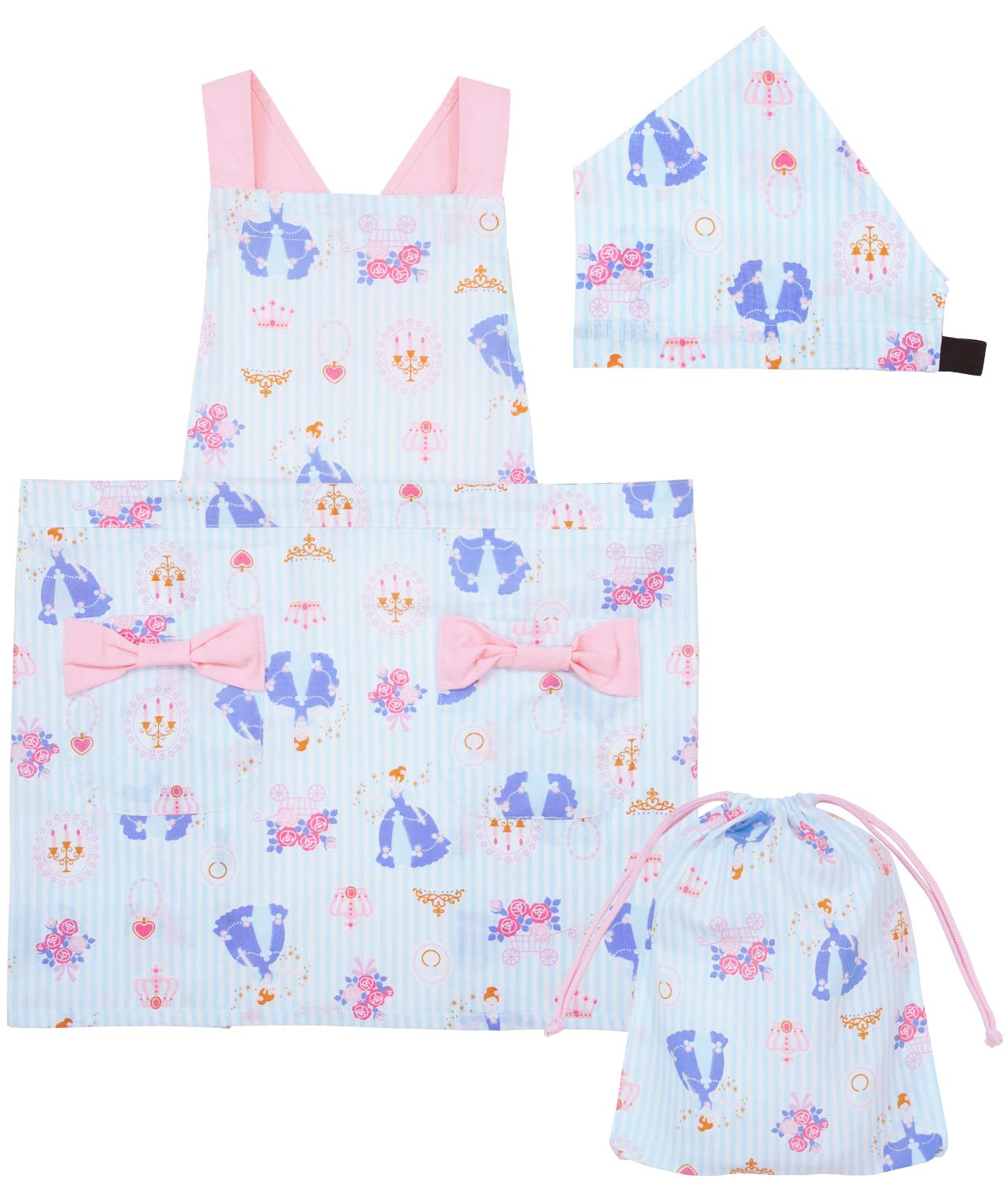 Amazon.co.jp: [ON NISHIKI] キッズエプロン 子供用 3点セット