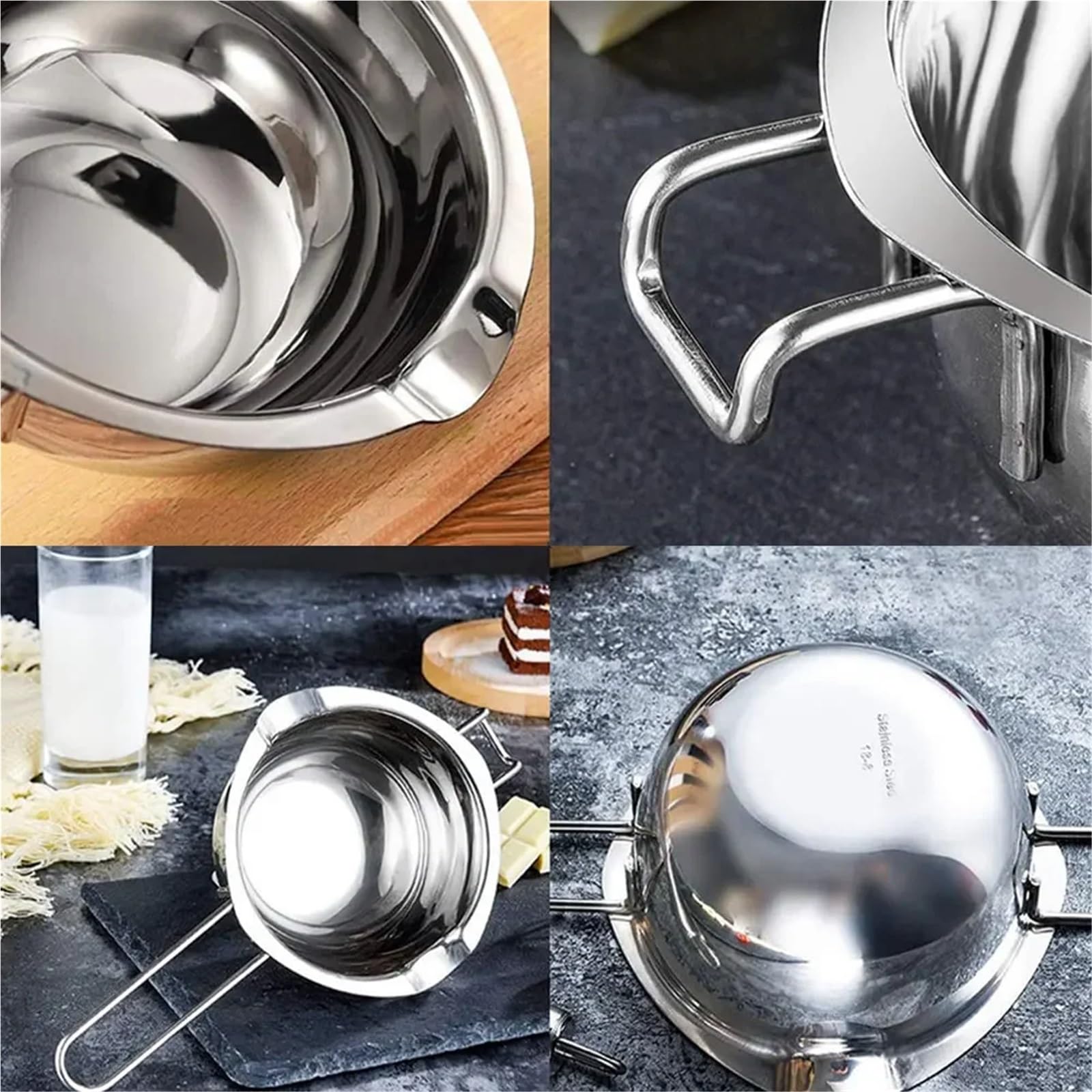 Crisol De Cera Acero Inoxidable para Hogar