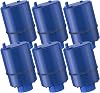 6 Pack Water Filter PUR, PUR PLUS Faucet Water Filter System, NSF Certified, Replacement for Mineral Core Faucet Mount Water Filter