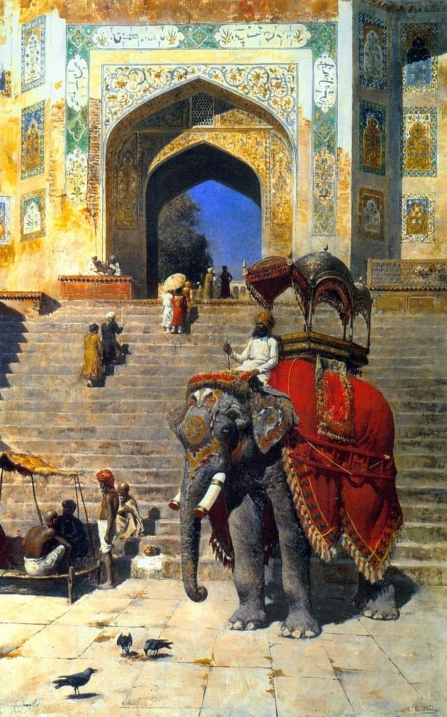 Tableau Éléphant royal résout le manque d'inspiration décoration murale
