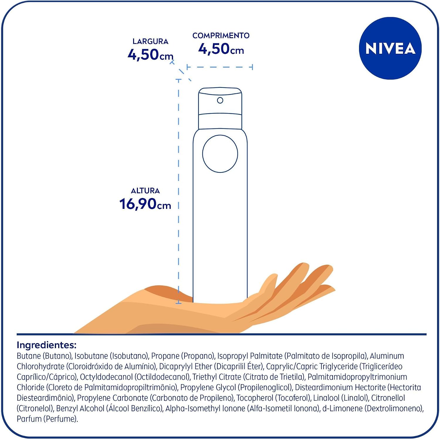 NIVEA Kit Desodorante Aerossol Black & White Clear 150ml - 2 Unidades, Nivea, pacote de 2