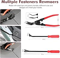 Vista 4 de JNLK 352 piezas de herramientas de extracción de molduras, herramienta de palanca, kit de herramientas de extracción de paneles de puerta