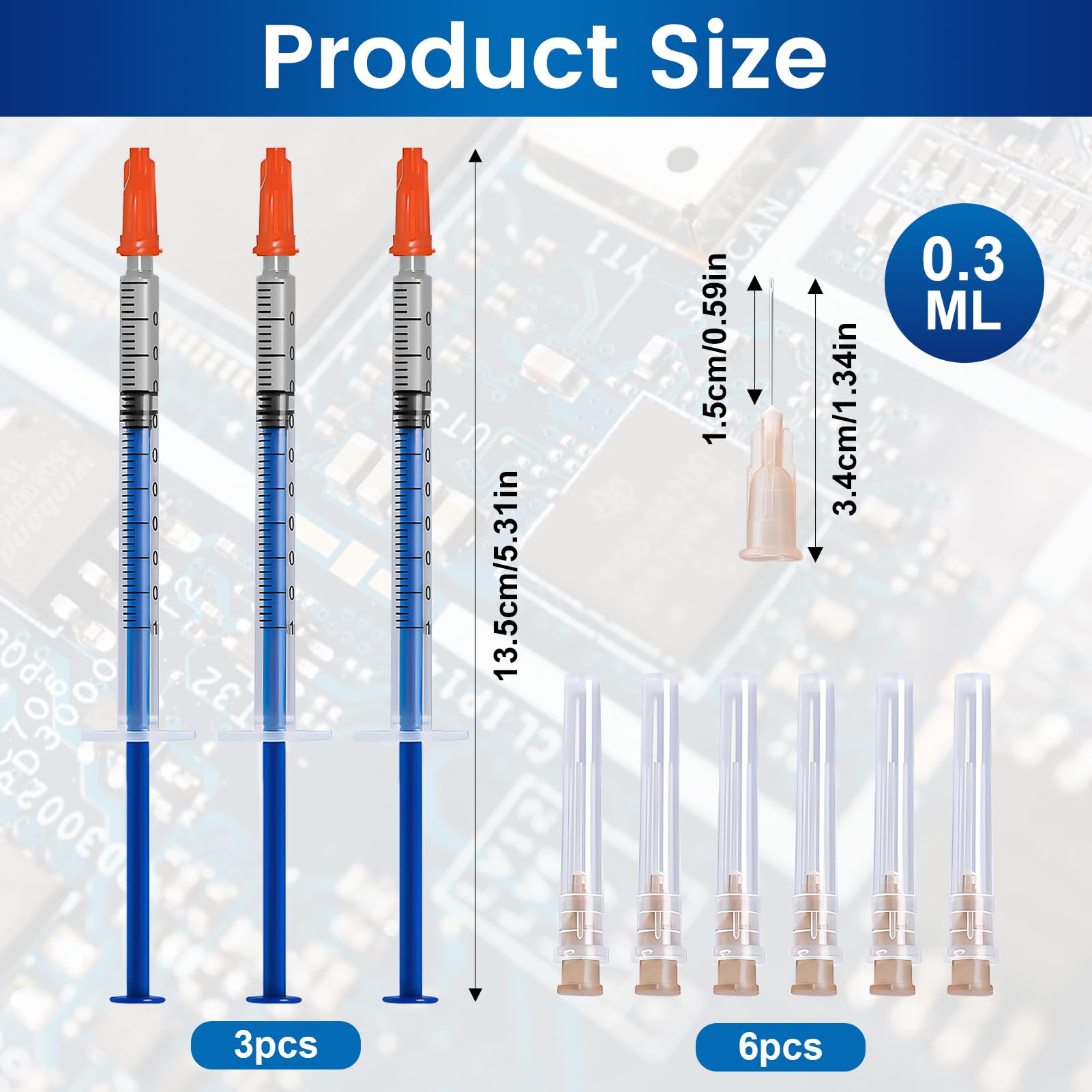 Vernice Conduttiva, Argento Conduttivo, 0,3ml Pasta d'Argento, Pasta D'argento Conduttiva per la Riparazione di Prodotti Elettronici Come Circuiti Stampati, Telecomandi, Tastiere, 3 Pezzi