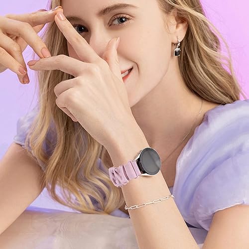 Miniatura 2 de Compatible con Samsung Galaxy Watch 7654Active 2FE - 1.575 pulgadas1.732 pulgadas, correa de liberación rápida de 0.787 pulgadas, correas elásticas