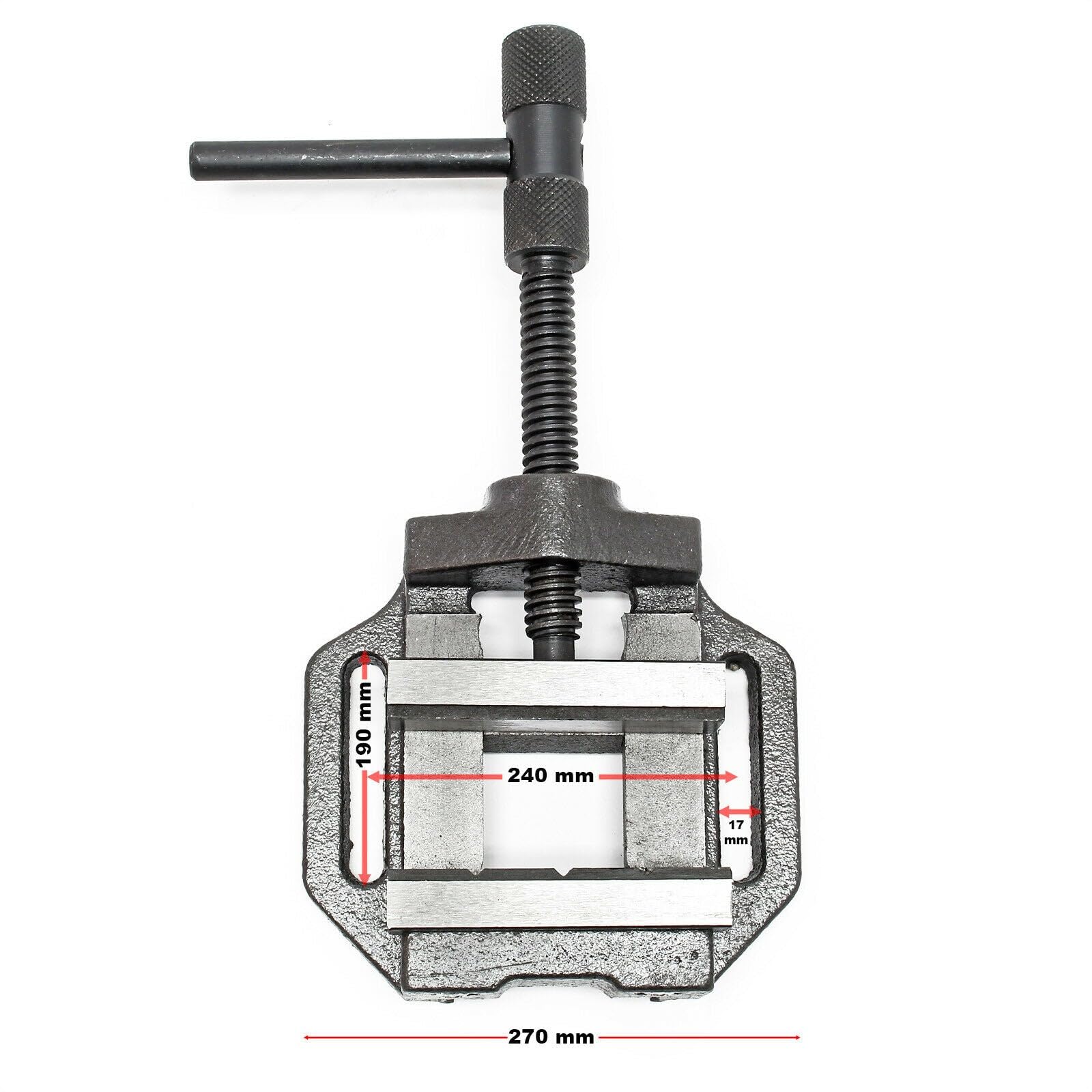 Etau de machine outil professionnel perçage meulage fraisage outil atelier 200 mm 16_0001662