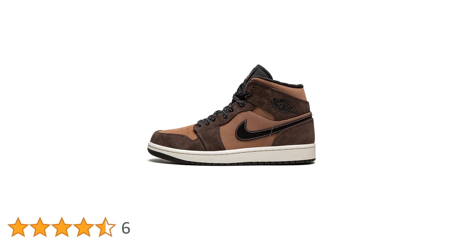 シューズ(男性用) Nike Air Jordan 1 Mid SE \"Dark Chocolate JORDAN BRAND AIR JORDAN 1 MID SE DARK CHOCOLATE/CRIMSON