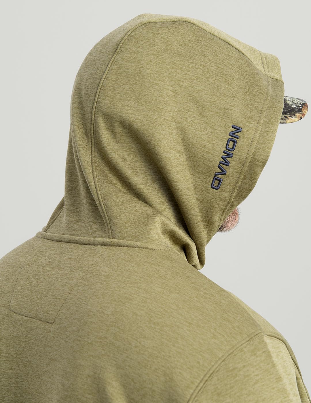 Nomad Herren North Star Bequemer mittelschwerer Jagd-Kapuzenpullover mit Camo Logo für Alltag und Outdoor-Lifestyle