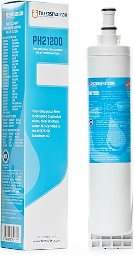 Filters Fast PH21200 Reemplazo compatible para Whirlpool y reemplazo compatible para modelos de refrigerador Maytag, cartucho de filtro de agua de