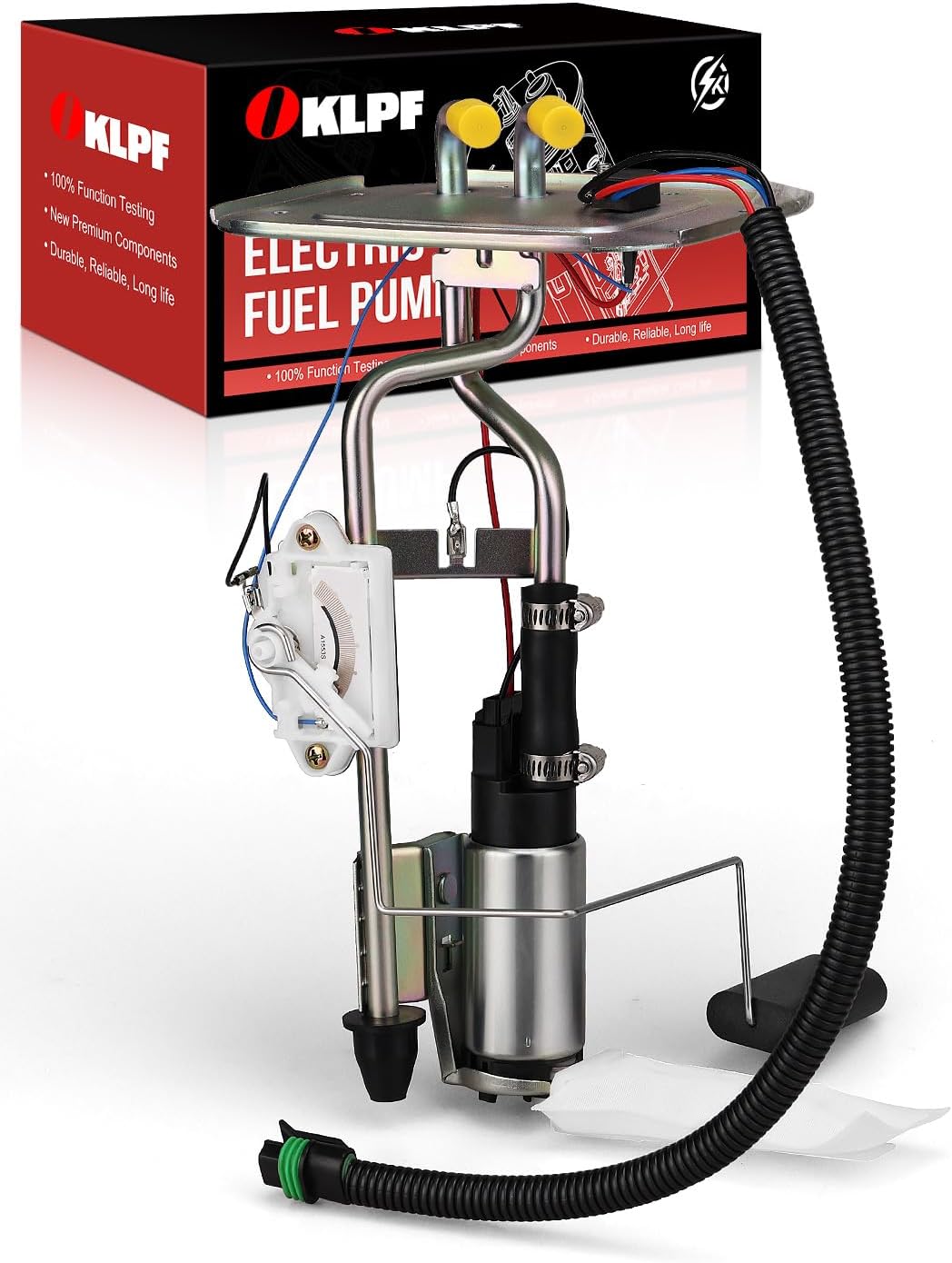 OKLPF Electric Fuel Pump Module Assembly Compatible With 1991 1992 1993 1994 1995 Jeep Wrangler YJ L4 2.5L L6 4.0L Only for 20 Gallon,Replace SP736H,J670305,5003861AA,5003861AB,52018391