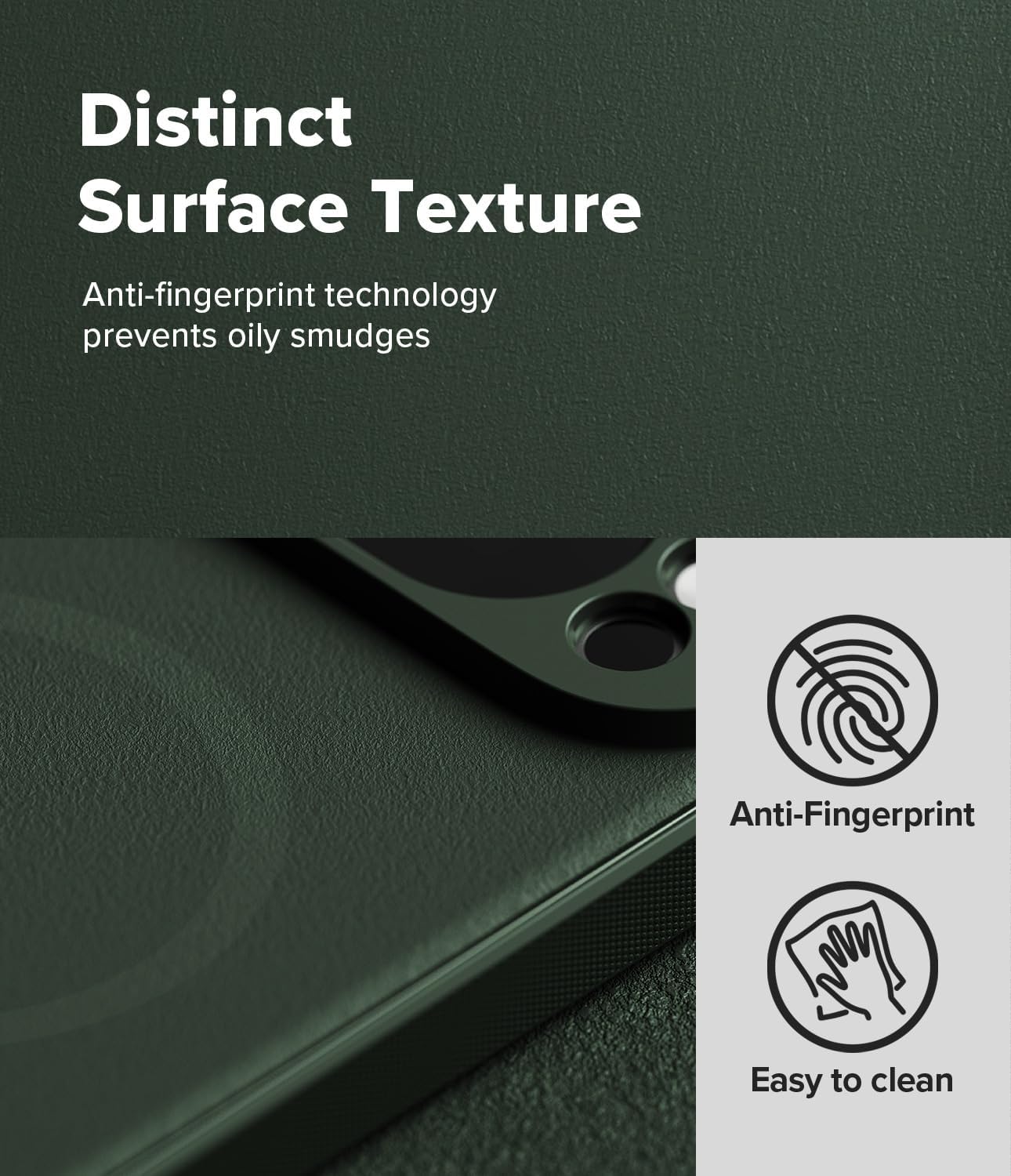 Ringke Bundle [Case + Camera Protector] for Google Pixel 10 Pro : Onyx [Magnetic Dark Green] + Camera Glass [2 Pack]