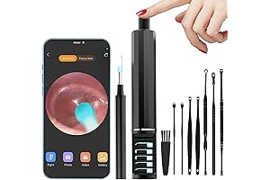 Smart Ear Wax Removal Tool Camera - See and Remove Earwax Clearly