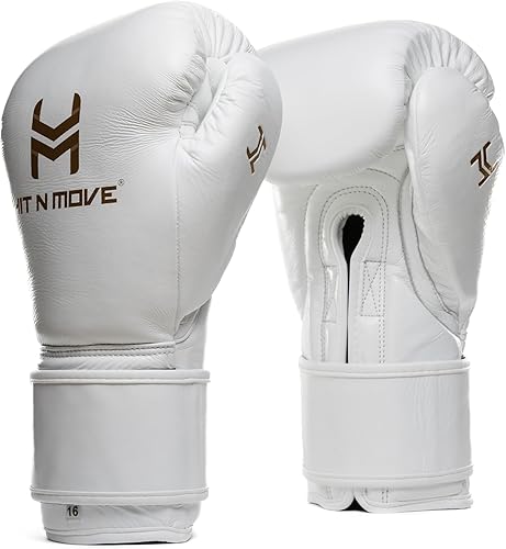 Miniatura 9 de HIT N MOVE Guantes de boxeo All Day Pro Balance con gancho y bucle, guantes de boxeo para hombre, equipo de boxeo, guantes de entrenamiento para
