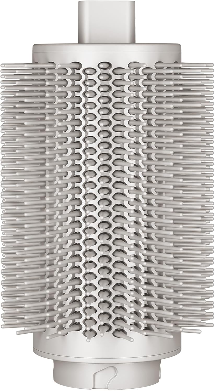 Upgraded Large Round Volumizing Brush for Shark FlexStyle Attachment, Big Round Brush Compatible with Shark Flex Style, Fast Blowouts Smooth Bends Full Volume(2in barrel, 3in with Bristles)