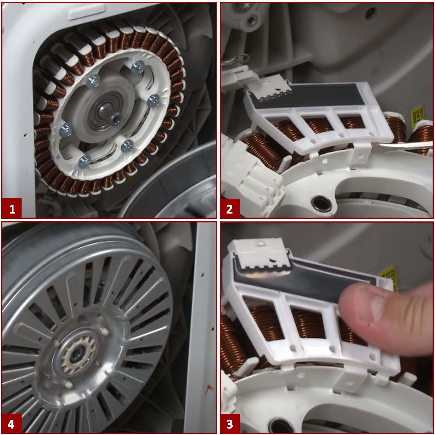 WISINY 6501KW2002A Washer Machine Motor Rotor Position Sensor Compatible For Kenmore LG Washer Parts PS3529186 EA3529186 7 thumbnail image