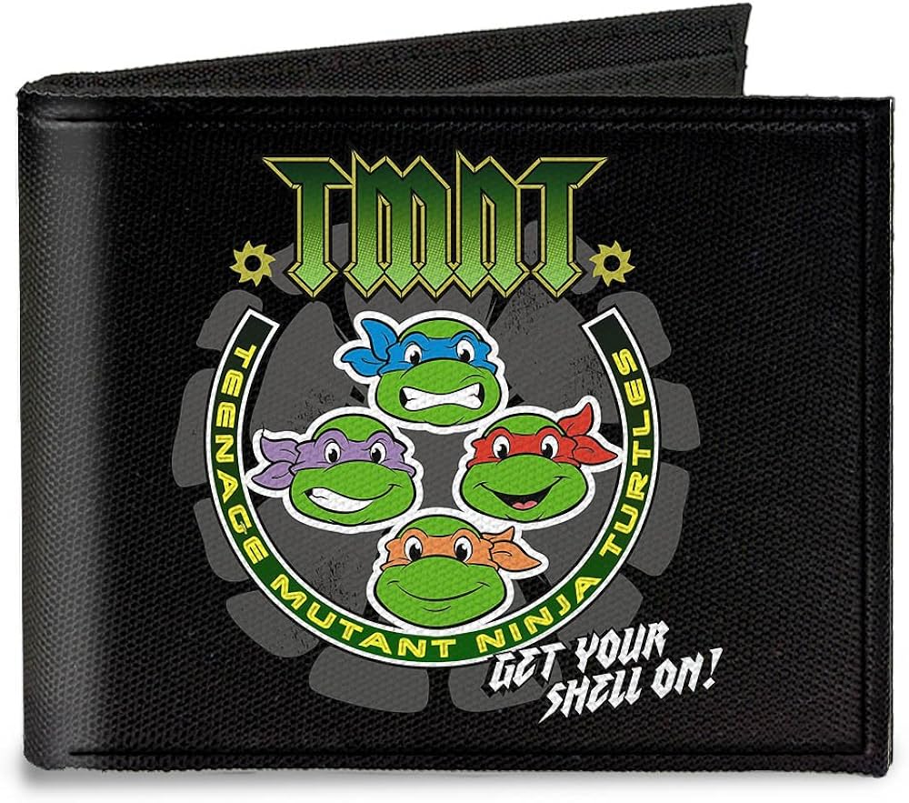 buckle-downCarteratmnt-get su Shell sobre lona (+ TMNT mundo accesorio