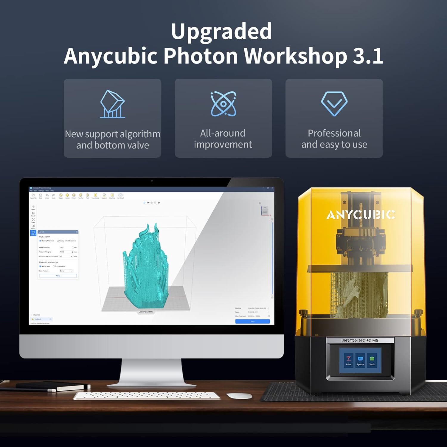 Anycubic Photon Mono M5 3D Printer - Thumbnail 2