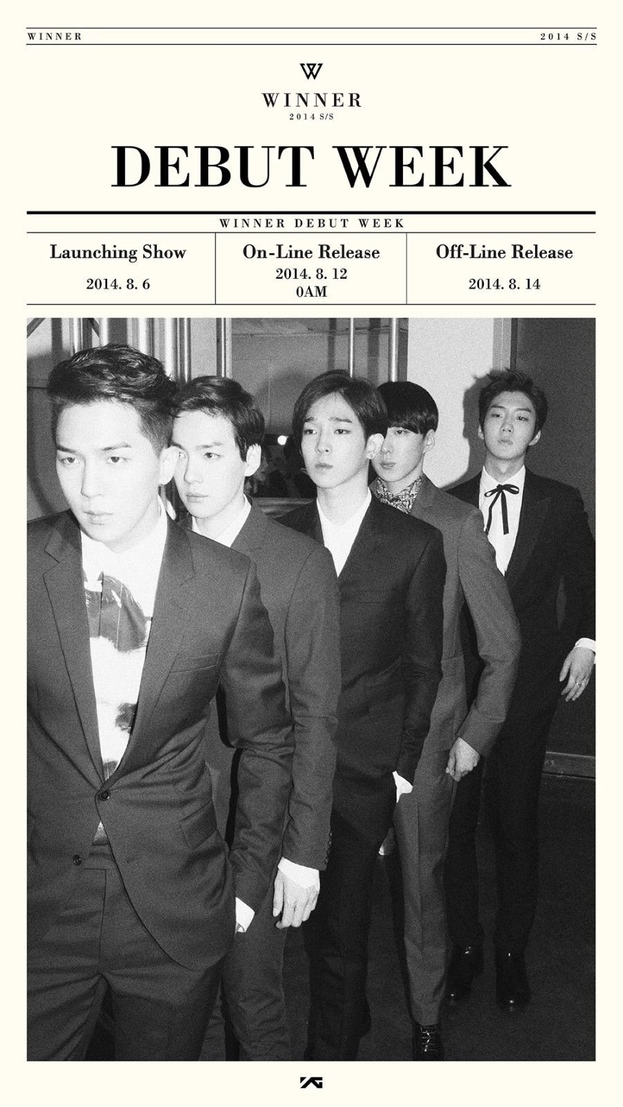 WINNER DEBUT ALBUM [2014 S/S] LAUNCHING EDITION Photobook+Polaroid Sealed