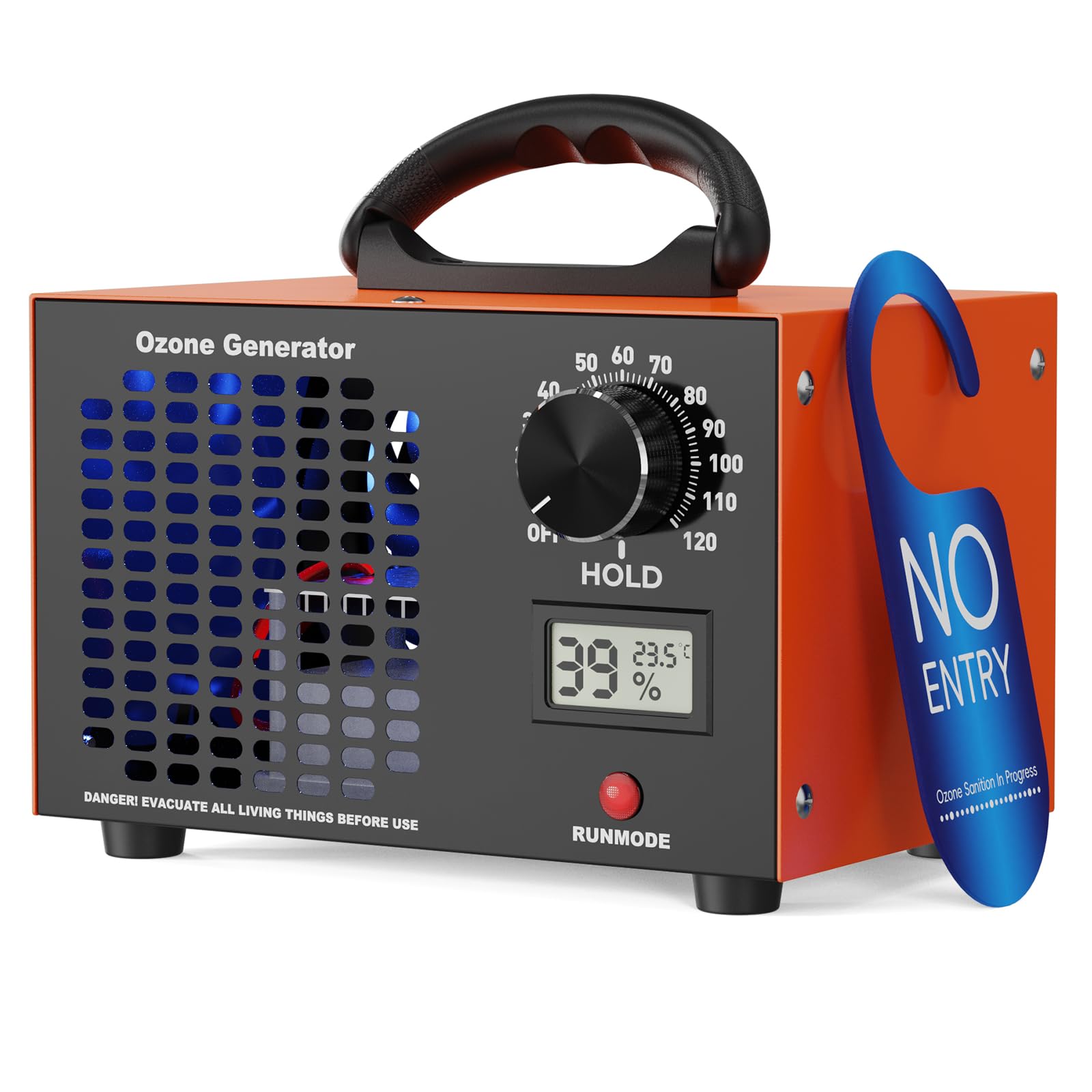 Générateur d'ozone 160 000 mg/g - Purificateur d'air 2 en 1