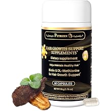 Hair Growth Vitamins for Women with Thinning Hair Advanced Amino Acid & Fo-Ti Formula for Stress-Related & Postpartum Hair Loss Supports Thicker Hair Made in USA 30 Day Supply