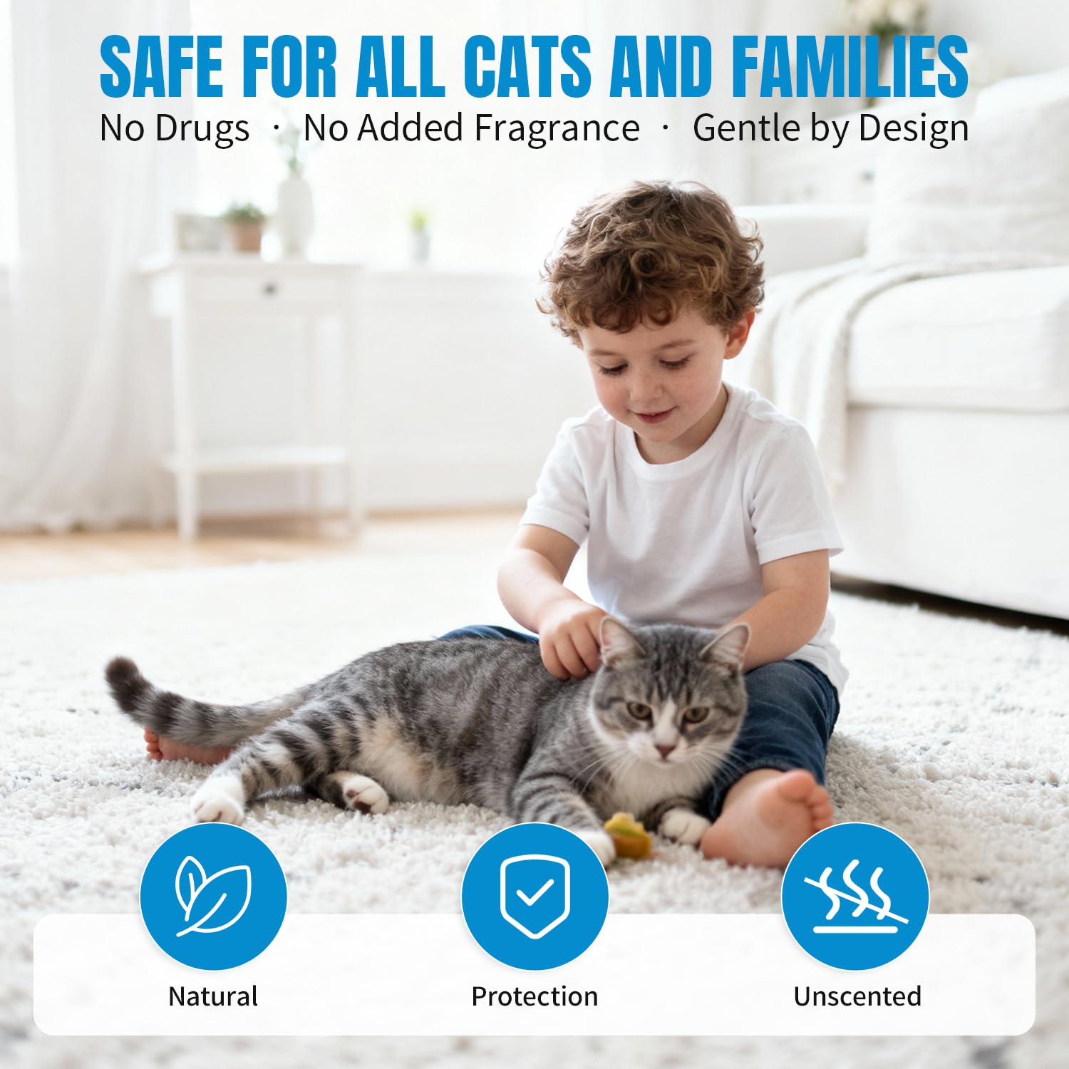 Diffuseur apaisant chat 2 diffuseurs + 4 recharges