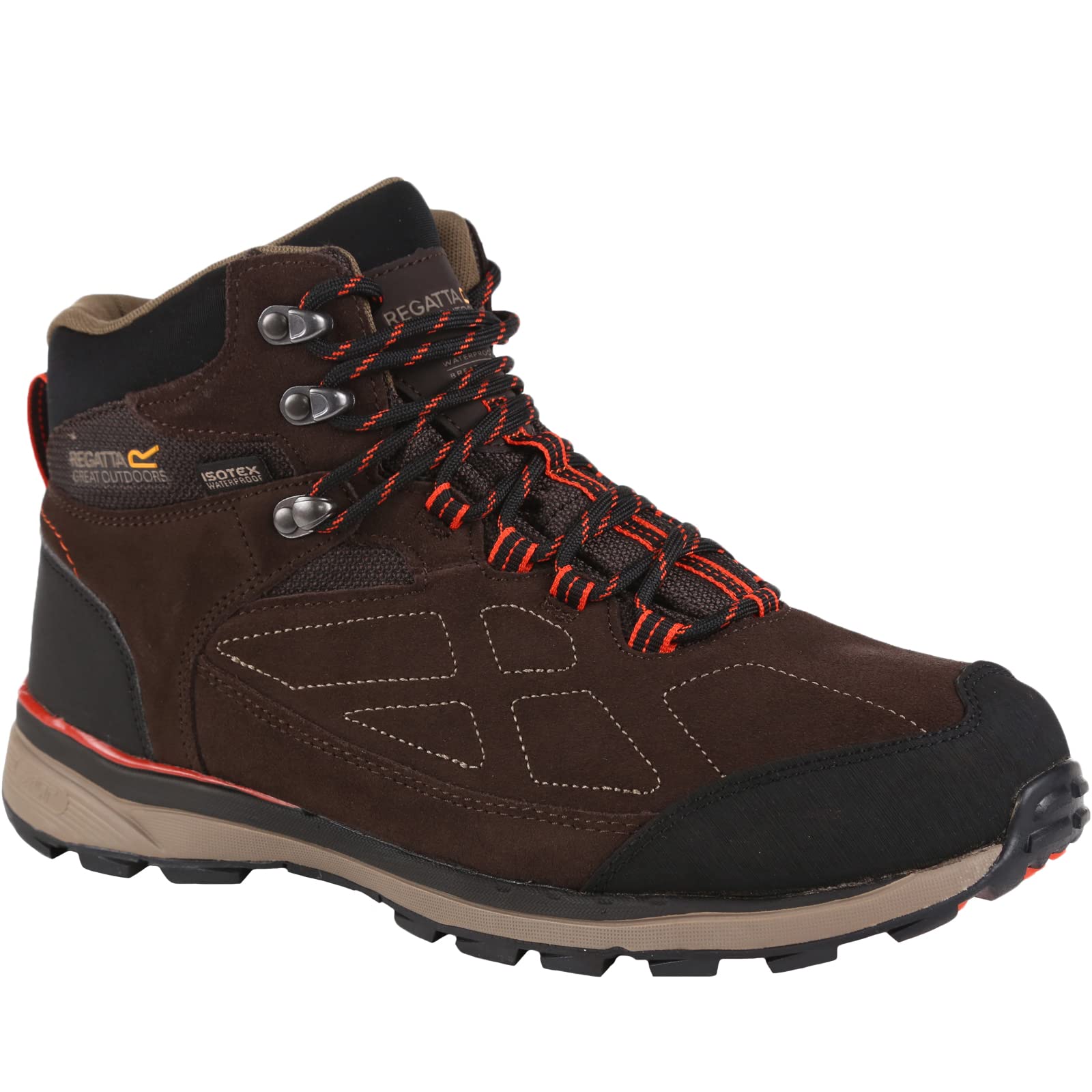 Regatta Men's Samaris Suede Breathable Waterproof Hiking Boot Multi Size 10 (45)