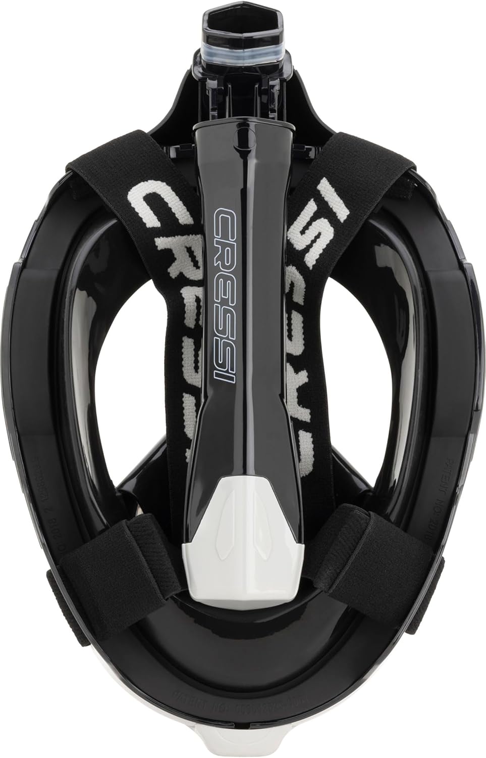 Cressi Adult Snorkeling Full Face Mask - Wide Clear View, Anti-Fog System - Easy Breathing: Safety First - Bali: Designed in Italy