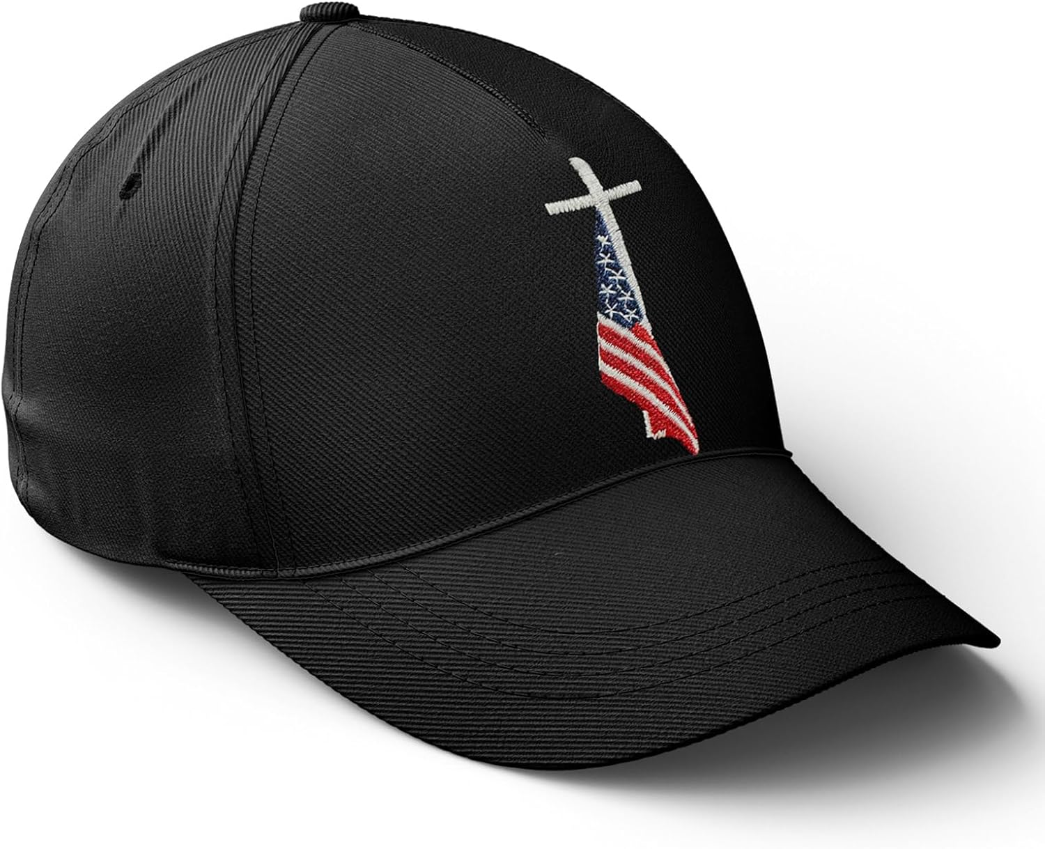 American Flag Trucker Hat for Men Women, Adjustable Snapback Baseball Cap USA Pride Hat Veteran Gifts - Image 2