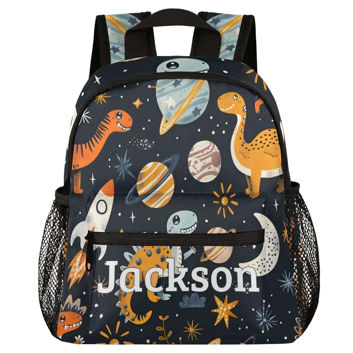 Foerrkelg Custom-Backpack for Kids-Boys-Toddler,Personalized Cute Dinosaur Mini Schoolbags with Name,Children Kindergarten Preschool Book Bag, Travel