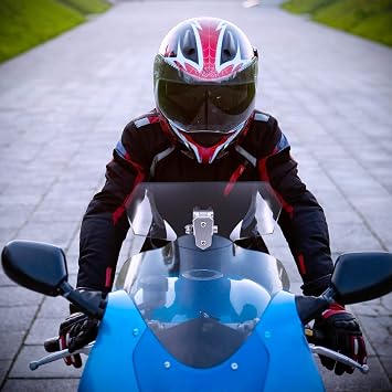 Universal Motorcycle Windshield Extender Adjustable Windshield