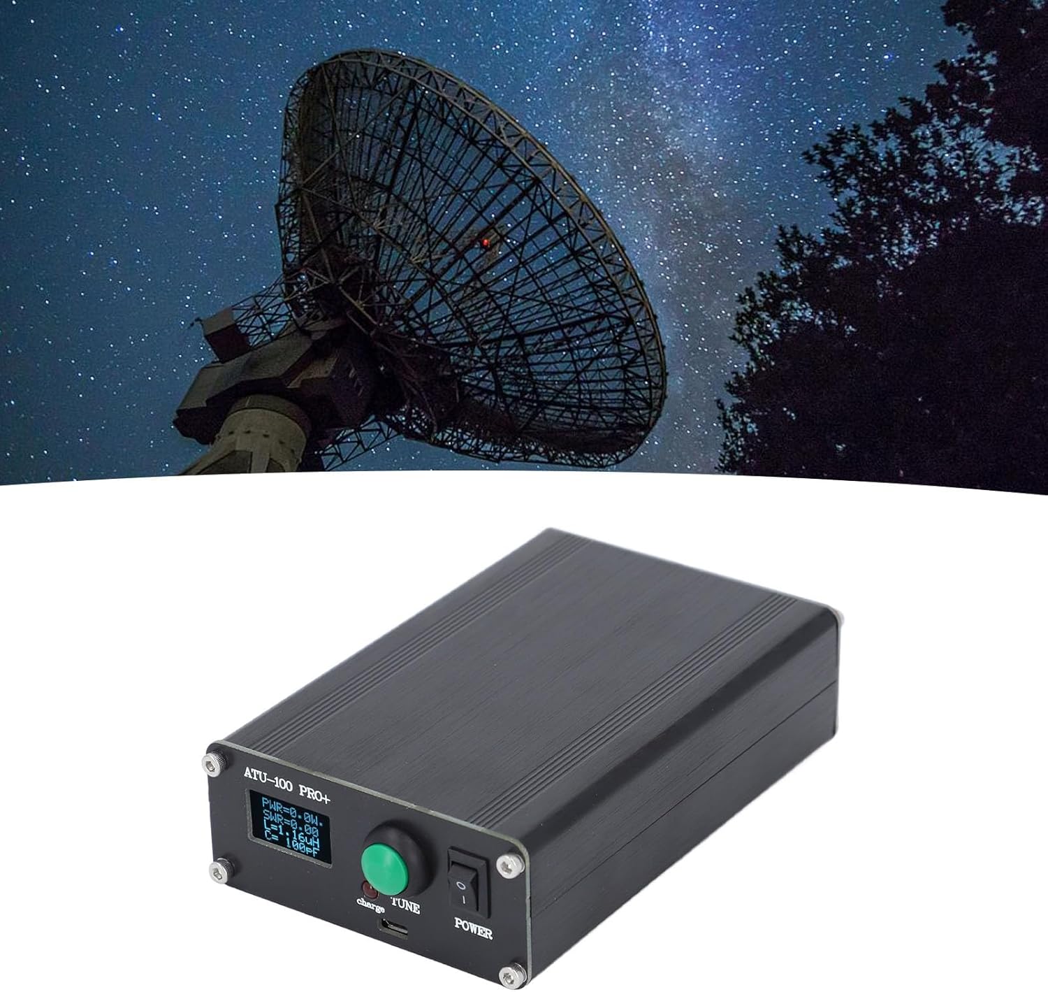 Antenna Tuner Efficient Automatic Performance Advanced Technology for Broadcasting Aluminum Design