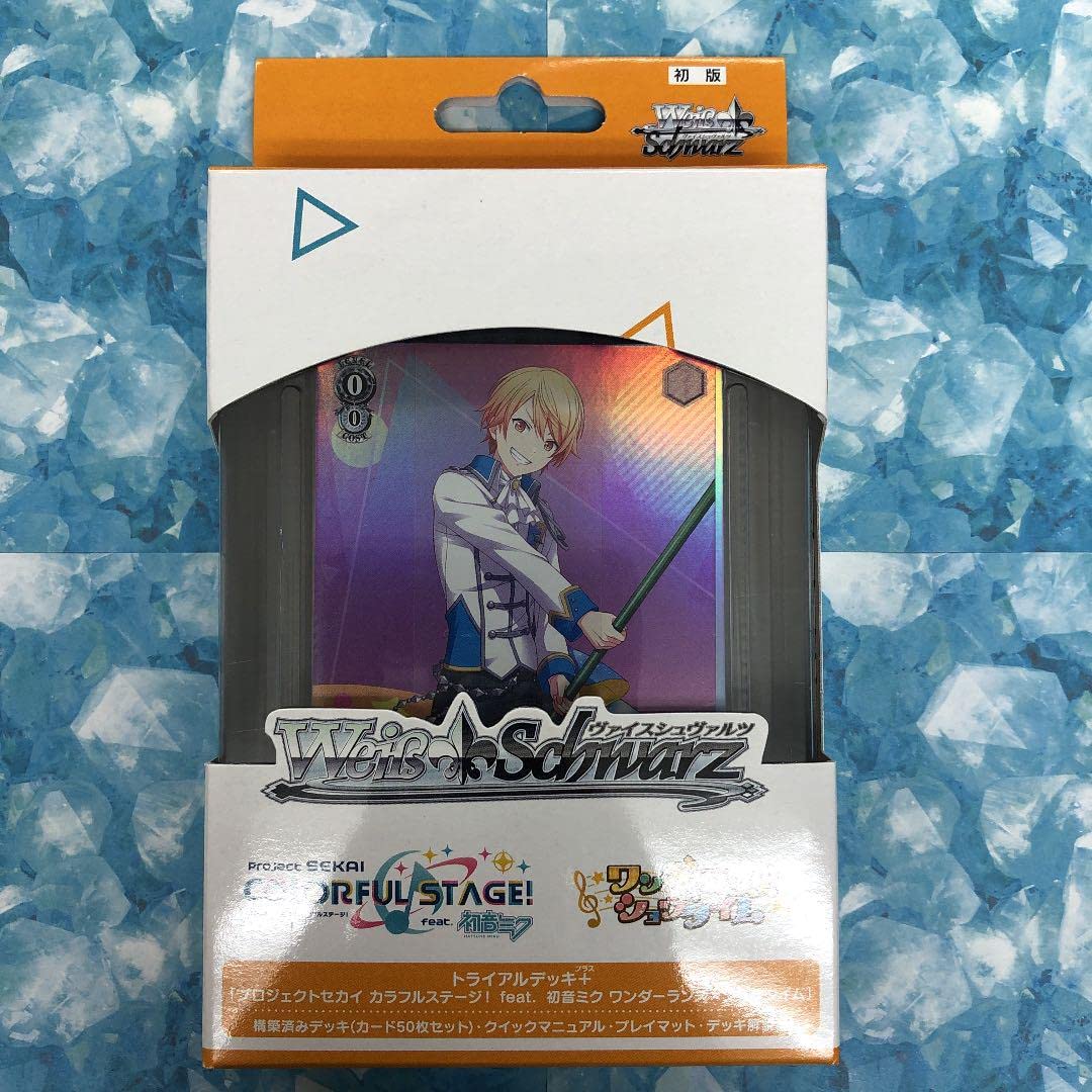 WS トライアルデッキ＋　ワンダーランズ×ショウタイム 初版 トライアルデッキ＋(プラス) プロジェクトセカイ カラフル