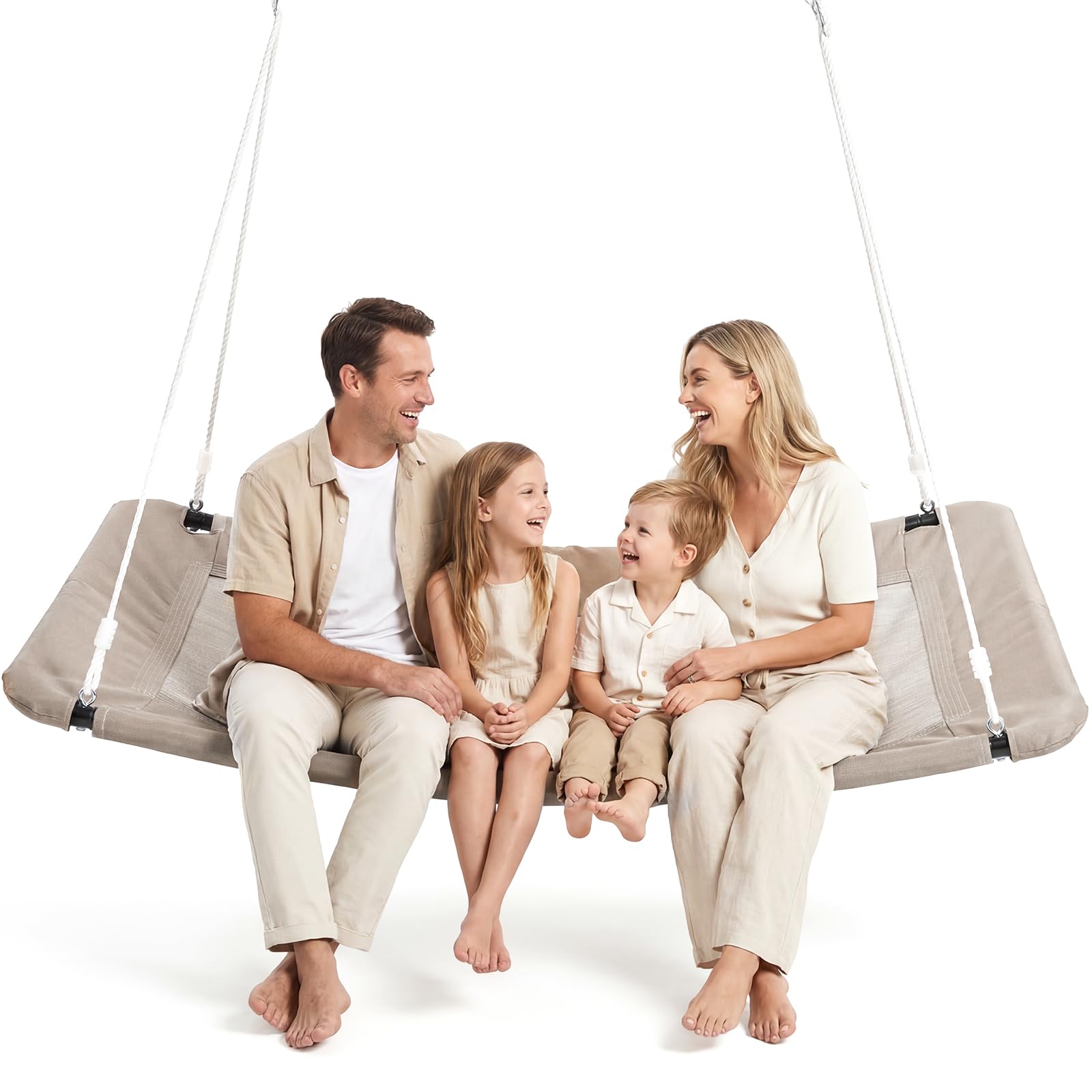 Trekassy 700lb Giant 60" Skycurve Platform Tree Swing for Kids and Adults