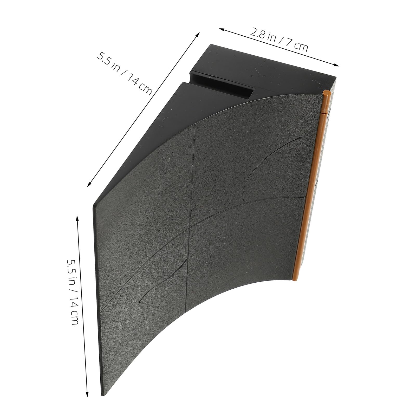 Gatuida 2pezzi Mini Rampa per Skateboard da Dito in Plastica Robusta Forniture per Mini Skate Park Accessori per Skateboard da Dito per Giocare e Allenamento