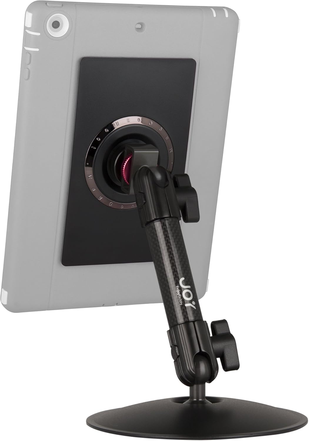 The Joy Factory MagConnect Carbon Fiber Desk Table Counter Mount Holder with Universal Tablet Module for Tablets (MNU511)
