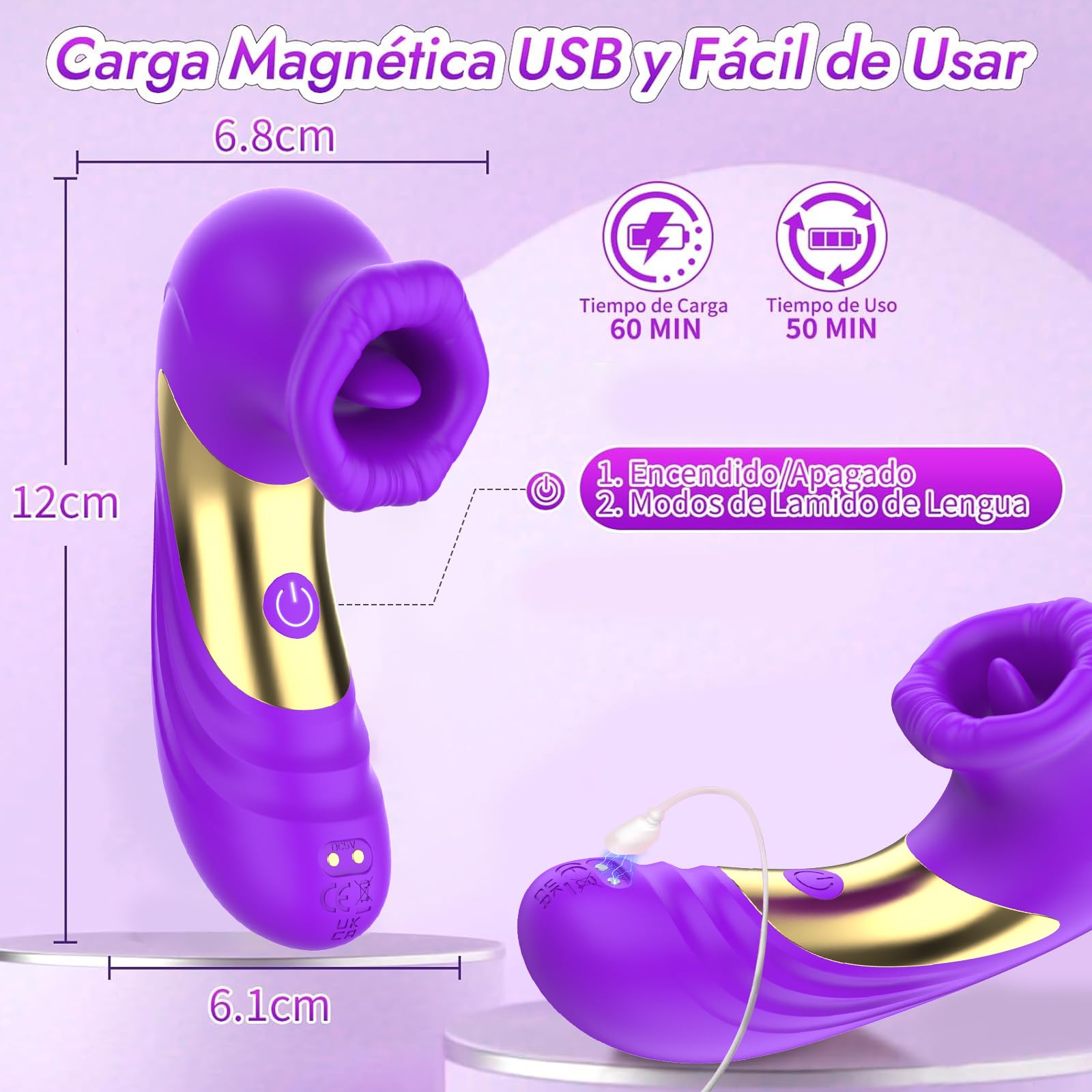 sex toýs femme Vibromasseur, Femme Clitoridien Puissant va et vient sextoyse - clitoridien Sex Toýs Couple Sextoy Stimulateur Clitoridien - Sextoys femme avec 10 Modes Gode Vibro-Masseur
