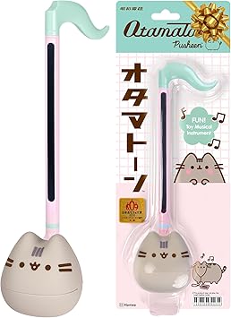 Otamatone Pusheen The Cat Electronic Portable Music Instrument / Synthesizer Toy from Japan by Maywa Denki [Limited Edition [English Instructions]