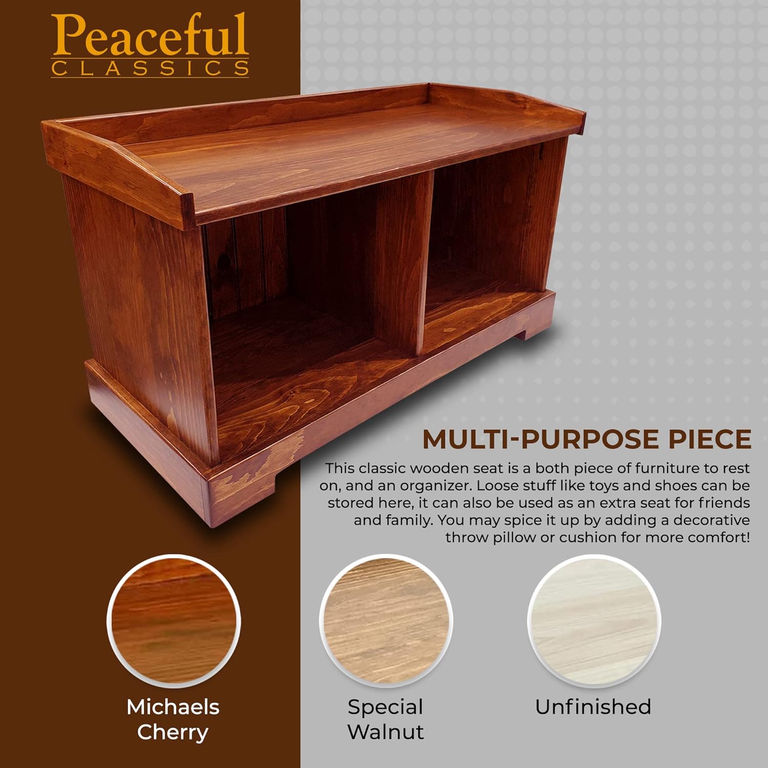 Classic Wooden Entryway Storage Bench with Shoe Zambia Ubuy