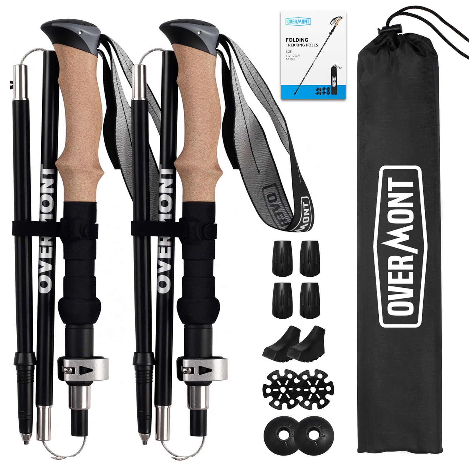 Msports Nordic Walking Stöcke Carbon