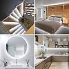 TTWAY COB LED Strip, Dotless LED Strip Light with 480LEDs/M, CRI 90+, 8mm Width, DC24V Led Tape Lights, Daylight White COB LED Lights for Bedroom Decoration (Power Supply Not Included).5M,Cool White [Energy Class F]