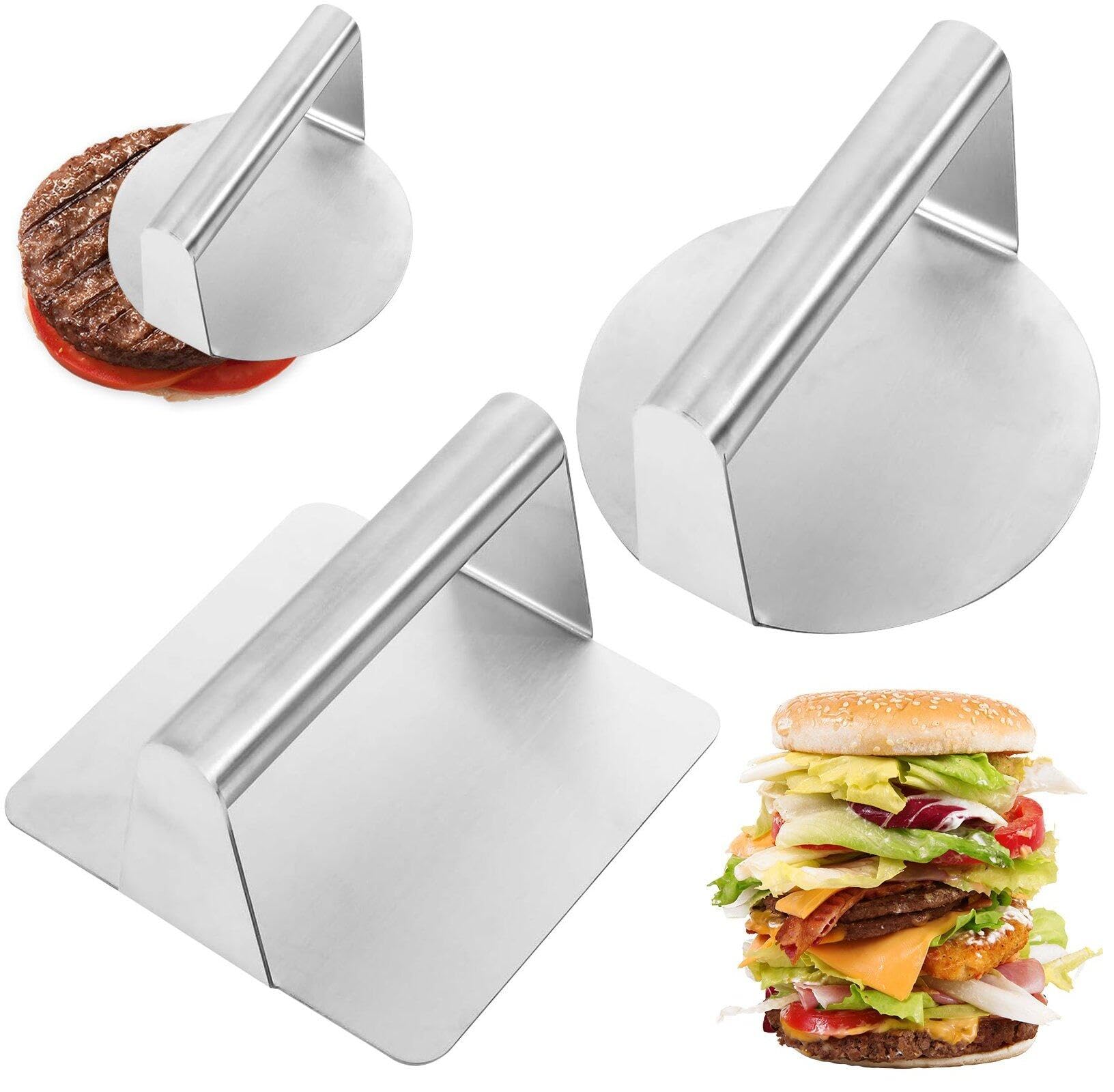 Smash burger press Hrippy pour des soirées plancha et barbecue réussies en famille