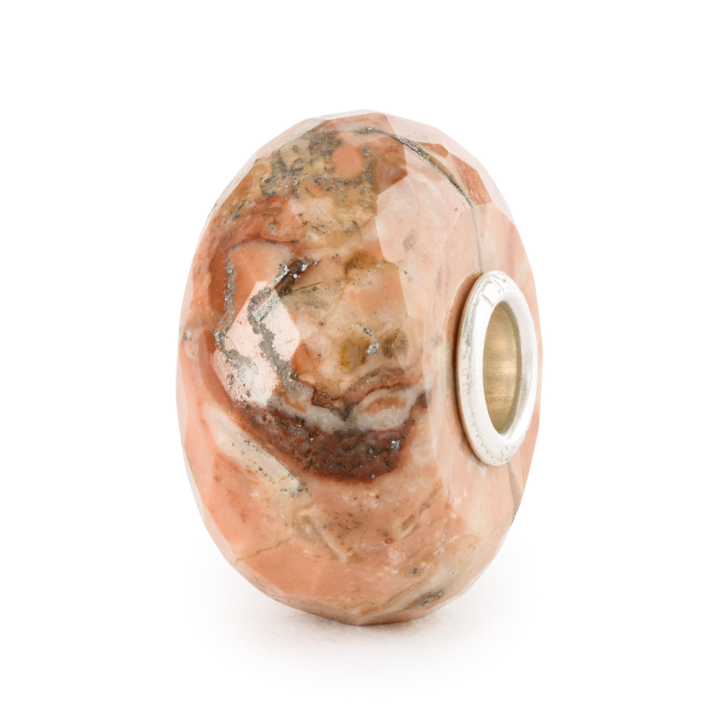 Trollbeads Frühlingskollektion Blühende Verbindungen Edelsteine 2024 (Fossile Muschel)