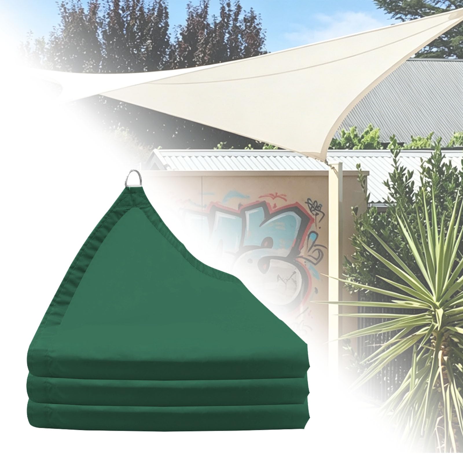 Voiles d'ombrage pour Patio et Jardin : créez un salon d'été frais sous la toile 4x4m