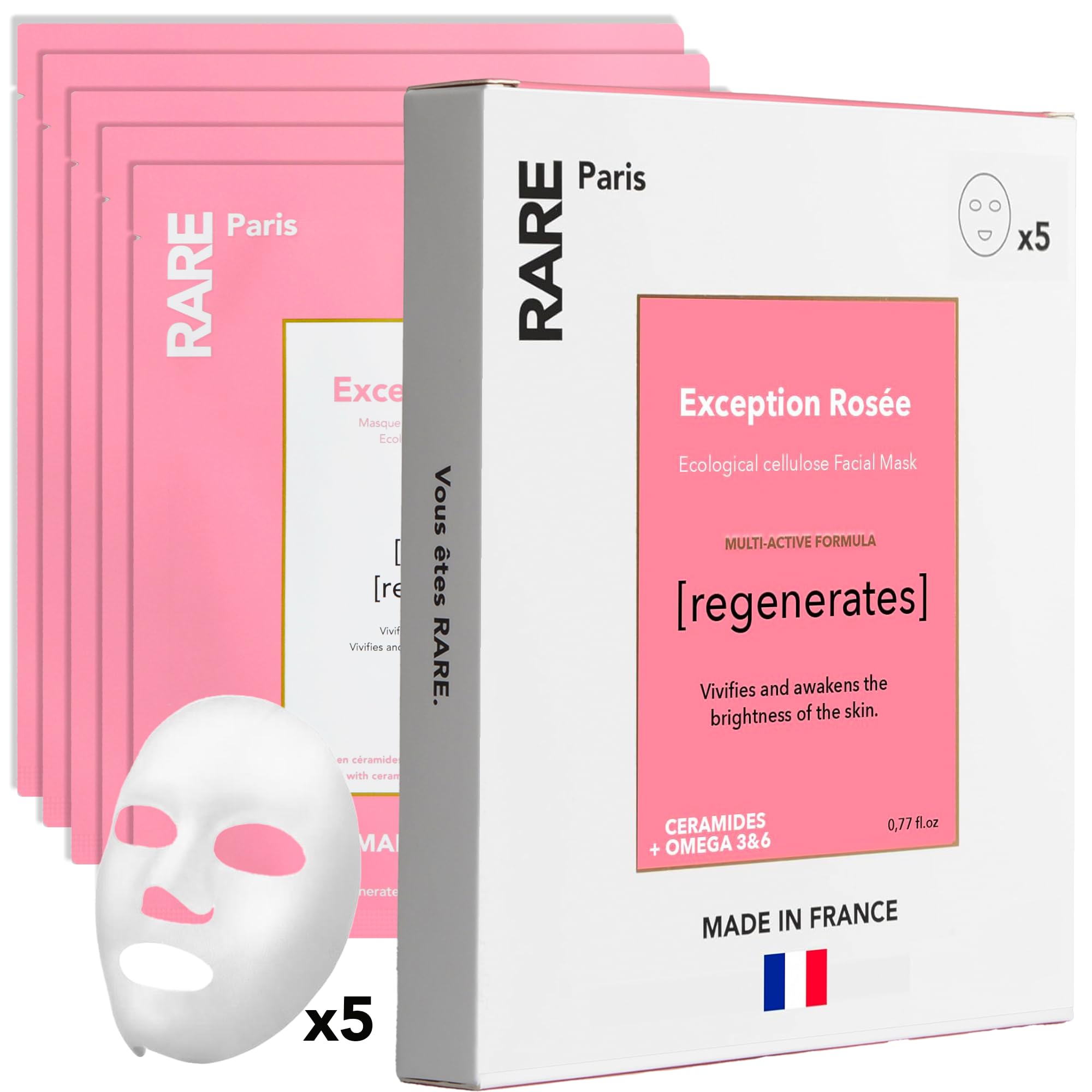 Amazon.com : RARE Paris - Exception Rosée - Regenerating Facial 