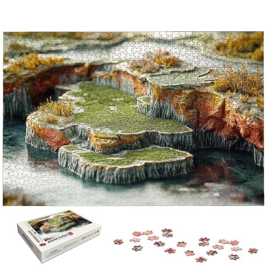 7285 Puzzle 2000 elementów, 2000 elementów, drewniane puzzle dla dorosłych, puzzle dla całej rodziny, trudne puzzle, drewniane puzzle do dekoracji pokoju, prezenty, 7285